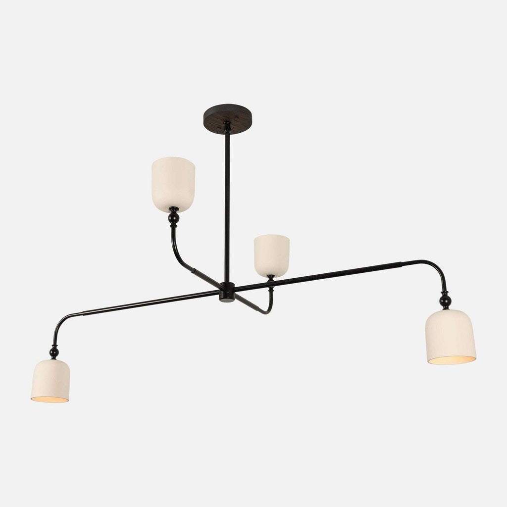 Corwin Artisan Porcelain Shade Multi-Arm Chandelier - view 4