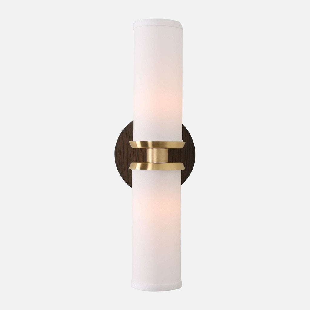 Marlowe Linen Double Wall Sconce - view 1