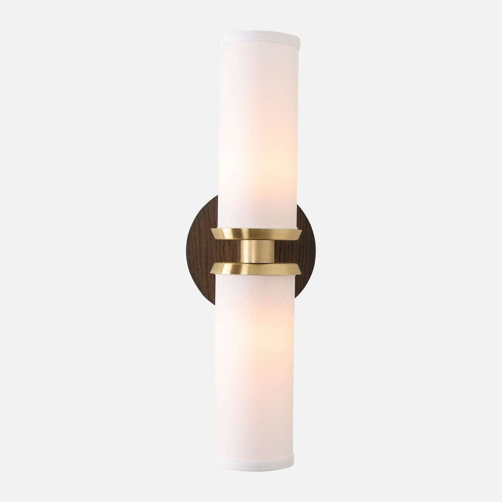 Marlowe Linen Double Wall Sconce - view 6