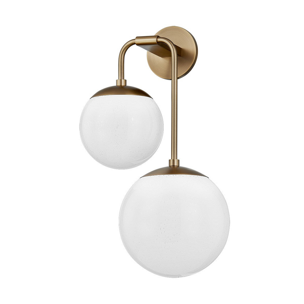 Sloane Opal Glass Two-Light Wall Sconce - view 1