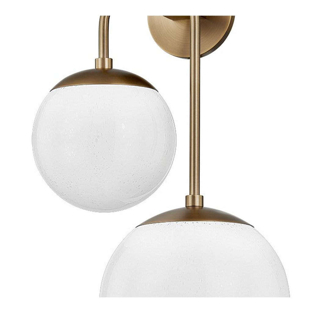 Sloane Opal Glass Two-Light Wall Sconce - view 2