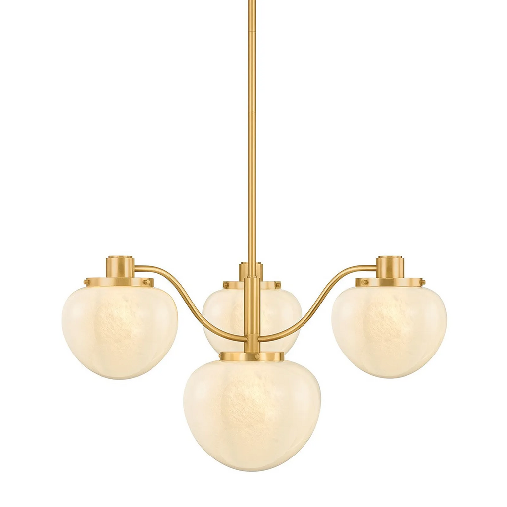 Camden Glass Four-Light Multi-Arm Chandelier - view 1