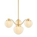 Camden Glass Four-Light Multi-Arm Chandelier - view 1