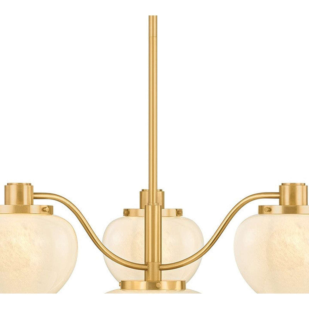 Camden Glass Four-Light Multi-Arm Chandelier - view 2