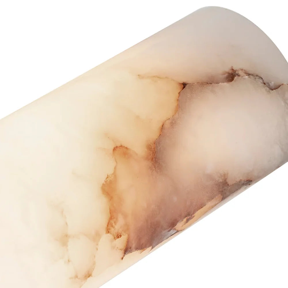 Slim Alabaster Wall Sconce – Modern Luxury Wall Light Fixture - view 5